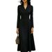 Elegant Double Breasted Slim Fit Long Skirt For Women New Arrival Fashionable Suit Style_ecoleips.com