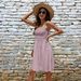 Women's High Waist Slim Fit Dress Printed Bandeau Spaghetti Strap Sexy Casual Dress_ecoleips.com