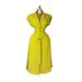 New European And American Cross-border Women's Fashion Solid Color Blazer-collar Single-breasted Belted Shirt-style Midi_ecoleips.com