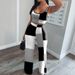 Women's Digital Print Two Piece Set Sleeveless Vest And Trousers Relaxed Everyday Wear Comfortable Feshion_ecoleips.com