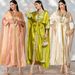 New Women's Clothing Abaya Elegant Diamond Two-Piece Dress_ecoleips.com