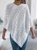 K Casual Solid Color Twisted Loose Hooded Sweater Coat For Women_ecoleips.com
