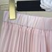 Elegant Two-Piece Set: Embellished Pleated Maxi Skirt & Top, Waist-Defining Outfit For Women, Soft Pink_ecoleips.com