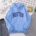 Women's Trendy Hooded Sweatshirt, Autumn And Winter Loose Fit With Letter Print, Long Sleeve, New Style For Teenagers,_ecoleips.com