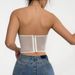 Slim Fit European And American Style Tank Top For Women, Black, Sexy, Patchwork, 3D Floral, Underwire, Fishbone Bra_ecoleips.com