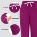 Women's Clothing Split Surgical Overalls V Neck Short Sleeves Female Hospital Scrub Suits Female Operating Room Washing Clothes_ecoleips.com