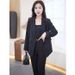 girl Girl Casual Fashion Women's Stylish Blazer 2025 Spring New Elegant Youthful Professional Suit Three-Piece Set_ecoleips.com