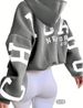 Winter Outerwear Sweater Women's Casual Fashion Loose Thickened Versatile Top Hoodie_ecoleips.com
