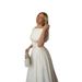 Summer Women French Halter Round Neck Dress Temperament Elegant Style Casual Daily Vacation Beach Party Dress_ecoleips.com