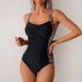 Aria Basics Geman 2025 One-Piece Swimsuit For Women European And American New Style Women's Swimwear Sports Cross-Border Hot_ecoleips.com
