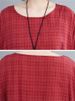Cotton Vintage Short Sleeve Solid Color Dresses For Women 2026 Summer Casual Loose Long Black Dress Femme Robe Elegant Clothing_ecoleips.com