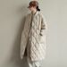 Women's Down Cotton Jacket Light And Thin Mid-length Bread Jacket Winter_ecoleips.com