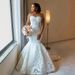 Women's Clothing Luxury Mermaid Wedding Dress Freely And Enjoy Every Moment Of Your Special Day Long Sleeves Lace Plus Size Women Bride Gown_ecoleips.com