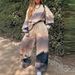Women's 3D Printed Fashion round Neck Sweatshirt And Wide Leg Pants Set European American Style Autumn Winter Casual Sports Suit_ecoleips.com