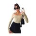 Women's Slim Fit Long Sleeve T-Shirt – Elegant Round Neck Blouse For Office & Night Out_ecoleips.com