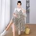 Summer Two-Piece Set Floral Loose Mid-Length Maternity Dress_ecoleips.com