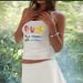 Women's Clothing Printed Sexy Camisole New Arrival Contrast Color Sexy Backless Slim Hot Girl Small Vest In Stock_ecoleips.com