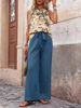 Women's Clothing Sleeveless Tops And Trousers Advanced Two Piece_ecoleips.com