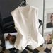 Petite Women's Short Vest Slim Fit Waist Cinching Flattering Outerwear for Spring Autumn 2026_ecoleips.com