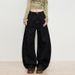 Women's High-Waisted Wide-Leg Jeans Slimming Straight Leg Loose Fit Casual Cotton Pants Retro Style For Spring/Autumn_ecoleips.com
