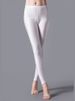 K Fluorescent Bright Color Leggings, Smooth And Silky Small Leg Pants, Solid Color Dance Performance Clothes, Long Pants_ecoleips.com