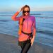 Muslim Swimsuit Long Sleeve Wetsuit Beachwear Sunscreen Floral Print Swimsuit Diving Suit_ecoleips.com