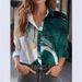 2024 Women's Cardigan 3D Floral Print Long Sleeved Shirt, Women's High-end And Versatile Top_ecoleips.com