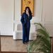 Women's Clothing New Women's Fashion Casual Loose Long Sleeved Denim Trousers Suit_ecoleips.com
