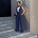 Stylish Women's Waistcoat & Wide-Leg Pants Set - Comfortable Office & Casual Outfit For Chic Everyday Wear_ecoleips.com