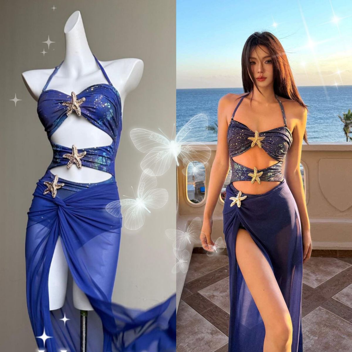 Women's Clothing One Piece Swimsuit Two Piece Holiday Long Skirt Bikini Beach Hot Spring Swimsuit_ecoleips.com