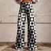 Summer Thin Bell Bottom Pants for Women 3D Digital Print One Piece Denim Trousers Hot Selling Fashionable Ladies' Clothing_ecoleips.com