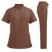 Men And Women's Dental Clinic Uniforms Nurse Uniforms Hand Washing Clothes Operating Room Clothes Isolation Clothes Short Sleeve Trousers Suits_ecoleips.com