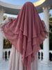 Eid Hijab Cap Muslim Abayas For Women Arabic Prayer Carf Islamic 3 Layers Shawls Full Cover Head Wrap For Women Winter Khimar_ecoleips.com