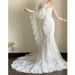 Women's Clothing Fishtail Tube Top Travel Photography Light Wedding Dress_ecoleips.com