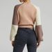 Women's Knitted Sweater Autumn Winter Fashion Loose Fit Color Block Pullover Top Casual Comfortable Round Neck Long Sleeve_ecoleips.com
