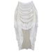 Summer New Pleated Midi Skirt For Women Style Simple Versatile Solid Color Dance Skirt_ecoleips.com