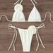 3D Floral Bikini Set For Women – Sexy High-Waisted Swimwear With Ruffled Details (Trendy Beach & Pool Outfit)_ecoleips.com