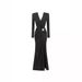 Women's White Lace Dress Short Sleeve French Style Autumn 2024 European American Fashion Metal Cross Detail Cross Border Design_ecoleips.com