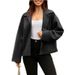 Women's Casual Office Short Suit With Long Sleeves And Buttoned Top_ecoleips.com