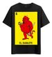 Women's T-Shirts T-shirt Muscle Freaks Diablito Loteria Style El Diablo_ecoleips.com