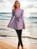 Women's Clothing High End Skirt Swimsuit Sunscreen Belly Covering Long Sleeved Trousers Conservative Swimsuit_ecoleips.com