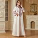 Women's Clothing Popular Muslim Long Sleeved Dress Female Embroidery Loose Large Size Worship Dress Spring New Style_ecoleips.com