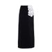 Women's Clothing Swimsuit New 3d Flower Tube Top Fresh Green One Piece Swimsuit Wrap Skirt Suit Female_ecoleips.com