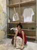 Korean-style Twisted Rope Sleeveless Tank Top, 2025 Summer New Model, Loose Design, Casual And Stylish, Short Red_ecoleips.com
