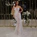 Women’s Clothing Sexy V Neck Hot Silver Suspender Dress Female_ecoleips.com