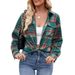 Women's Clothing Autumn And Winter Women's Clothing New Casual Fashion Loose Plaid Pocket Shirt Women_ecoleips.com