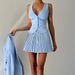 Women's Clothing New Suits Sexy Fashion V Neck Sleeveless Vest Solid Color Pleated Skirt Two Piece Suit_ecoleips.com