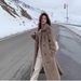 Autumn And Winter New Imitation Rabbit Fur Thickened Warm Temperament Extended Plush Coat Fluffy Jacket Suit Collar_ecoleips.com