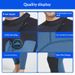 Aria Basics Shark Bart 3MM One-Piece Jellyfish Swims Men's Wets Long Sleeve Sun Protection Surfing Cold-Proof Thermal Diving_ecoleips.com