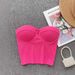 Women's Clothing Sexy Strapless Tube Top Vest For Women To Wear Inside And Outside With Beautiful Back One Piece With Chest Pads To Wrap The Chest_ecoleips.com